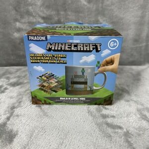 Paladone Minecraft Build A Level Mug NEW